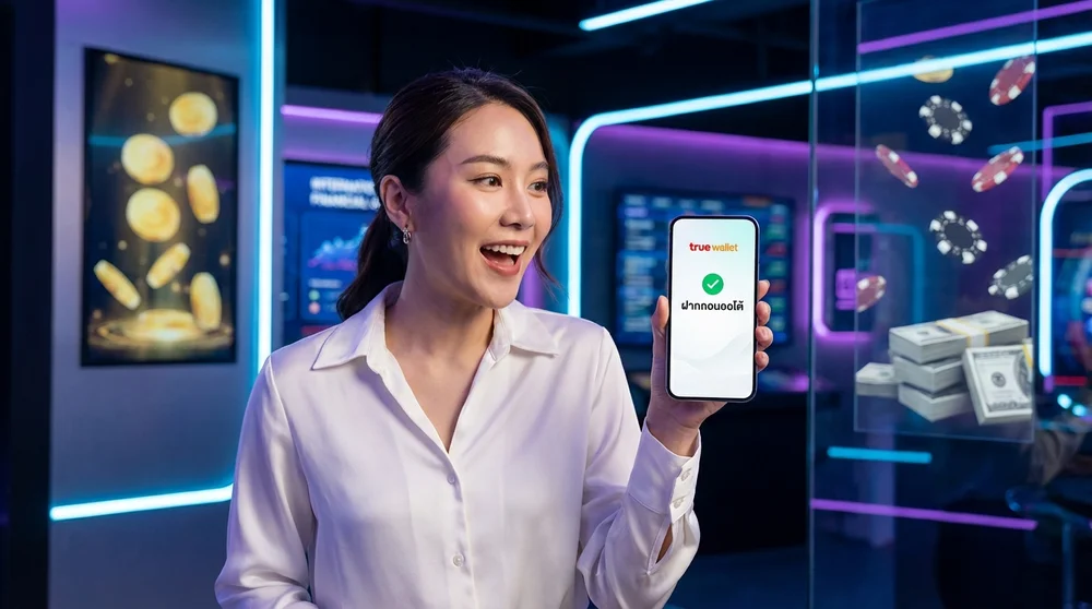 ระบบฝากถอนออโต้ Joker369 ผ่าน True Wallet รวดเร็ว 30 วินาที